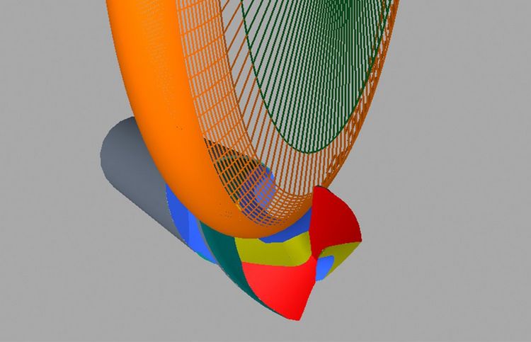 Schleifscheibenberechnung im HELITRONIC TOOL STUDIO