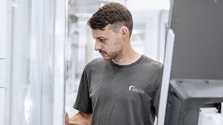 Inbetriebnahme einer WALTER Maschine